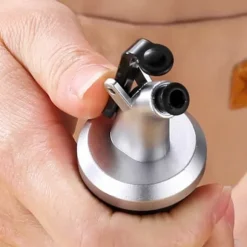 2-Pack Kork till Olivolja Hällpip Droppkork med Lock Grå