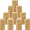 10-pack korkar, vinkorkar, för olika vinflaskor och DIY-dekoration, längd 40 mm, diameter 21 mm