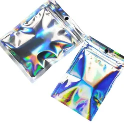 100-pack återförslutningsbara ziplockpåsar för snacks och smycken