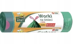 Paclan Be Smart sopsäckar 35l 15 st 242382 gröna