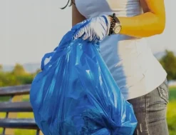 Paclan Be Smart sopsäckar 35l 15 st 242382 gröna