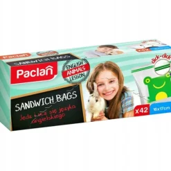 Paclan lunchpåsar med dragkedja 42 st 137135