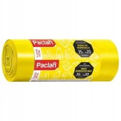 Paclan sopsäckar 35l 20st 139300 gula