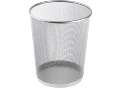 Papirkurv tråd metal sølv 18 ltr.