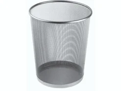Papirkurv tråd metal sølv 18 ltr.