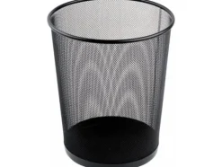 Papirkurv tråd metal sort 18 ltr.