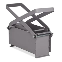 Pappersbrikettpress, 24x30x12,5 cm, Grå