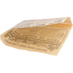 Papperspåse för hamburgare "TIMES" 16,5 x 16 cm, 500 st.