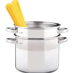 Pastakastrull rostfritt stål induktion Lamart LTSS2417