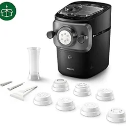 Pastamaskin - PHILIPS - Serie 7000 - ProExtrude - Automatisk vägning - 8 medföljande skivor