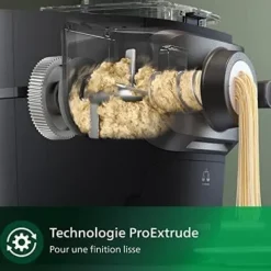 Pastamaskin - PHILIPS - Serie 7000 - ProExtrude - Automatisk vägning - 8 medföljande skivor