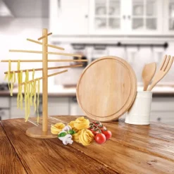 Pastaställ, Bambu, 41x34x34 cm, Natur