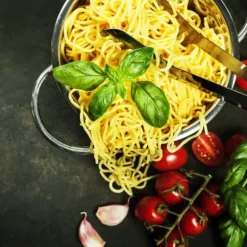 Pastaställ, Bambu, 41x34x34 cm, Natur