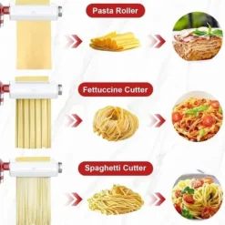 Pasta-tillbehör - GENERIC - COFUN 3 i 1 - Aluminium - Lätt att rengöra - Anpassningsbar