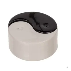 Peppar och saltkar Yin och Yang Salt och peppar kök