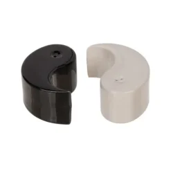 Peppar och saltkar Yin och Yang Salt och peppar kök