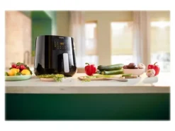 Philips Essential HD9270 Airfryer XL - Varmluftsfritös - 6.2 liter - 2000 W - svart/silver