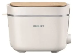 Philips Series 5000 HD2640 Eco Conscious Edition - Brödrost - 2 skiva - 2 Kortplatser - matt silkesvit