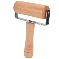 Pizzarulle Multifunktionell finpolering Jämnare ytor Praktisk träbakelse Pizzarulle för hemkakaaffär