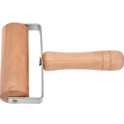 Pizzarulle Multifunktionell finpolering Jämnare ytor Praktisk träbakelse Pizzarulle för hemkakaaffär