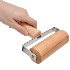 Pizzarulle Multifunktionell finpolering Jämnare ytor Praktisk träbakelse Pizzarulle för hemkakaaffär