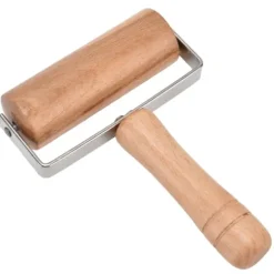 Pizzarulle Multifunktionell finpolering Jämnare ytor Praktisk träbakelse Pizzarulle för hemkakaaffär