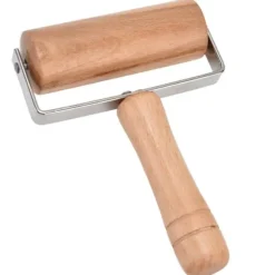 Pizzarulle Multifunktionell finpolering Jämnare ytor Praktisk träbakelse Pizzarulle för hemkakaaffär