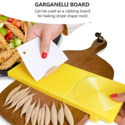Plast Gnocchi Boards Verktyg för att göra makaroner Pasta och Gnocchi Maker Cutter Kavel manuellt köksredskap