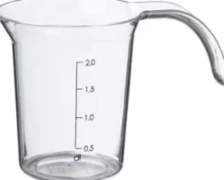 Plast Team Mätbägare Kittel med mätbägare 0,2l Palermo PlastTeam