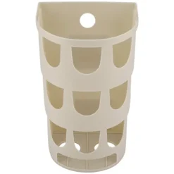 Plast Väggmonterad Soppåse Soppåsar Förvaringslåda Kök Sovrum Badrum (Khaki)