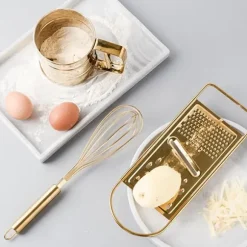 Platt rivjärn ostriv i rostfritt stål