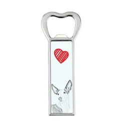 Podenco från Ibiza, Podenco Ibicenco - flasköppnare med en hund, personlig kylöppnare, unik present till en man från Art-Dog