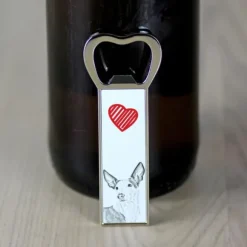 Podenco från Ibiza, Podenco Ibicenco - flasköppnare med en hund, personlig kylöppnare, unik present till en man från Art-Dog