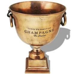 Pokal champagnekylare koppar brun