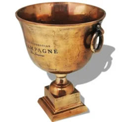 Pokal champagnekylare koppar brun