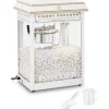 Popcornmaskin - 1500 W - 5 kg/h - vit & guld - Royal Catering