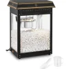 Popcornmaskin - 1500 W - 5 kg/h - svart & guld - Royal Catering