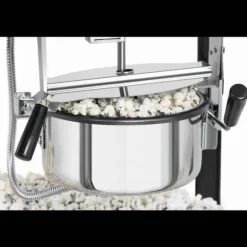 Popcornmaskin - 1500 W - 5 kg/h - svart & guld - Royal Catering