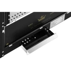 Popcornmaskin - 1500 W - 5 kg/h - svart & guld - Royal Catering