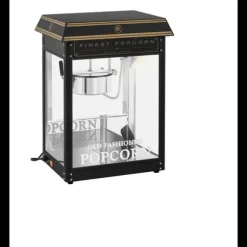 Popcornmaskin - 1500 W - 5 kg/h - svart & guld - Royal Catering