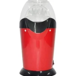 Popcornmaskin - A188 - Varmluft - Stor kaliber - Röd