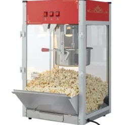 Popcornmaskin 12 Oz Bänkskiva 1440W, Hög Kapacitet, Snabb Uppvärmning, Popcorn Popper, Perfekt för Fester och Hemmakvällar