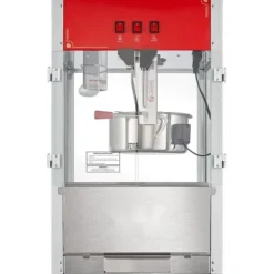 Popcornmaskin 12 Oz Bänkskiva 1440W, Hög Kapacitet, Snabb Uppvärmning, Popcorn Popper, Perfekt för Fester och Hemmakvällar