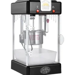 Popcornmaskin, 24x27,5x47,5 cm, Svart, bordsapparat