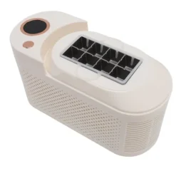 Portabel isbitsmaskin - Bordsmodell - 8 isbitar per omgång - 120 W - Kompakt design - Enkel att använda - EU-version - Svart