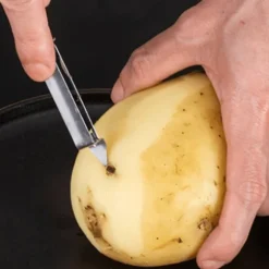 Potatisskalare/Grönsaksskalare med Praktisk Spets Rostfritt Stål