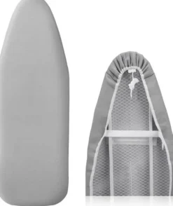 Premium strykbrädeskydd för snabb och enkel strykning, lämplig för ångstrykjärn, 41 cm x 120 cm