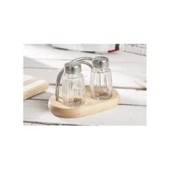 President Line kryddhylla i glas med servetthållare | 1575