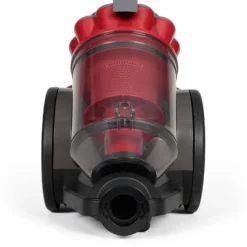 Påslös multicyklondammsugare - LIVOO - DOH136R - 700 W - 16 kPa - 78 dB - 3 L - Tvättbart filter - Röd / Grå