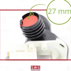 Pump for drainage - SOS Accessoire - 140000443022 - Compatible with AEG, Electrolux, Ikea - Dishwasher